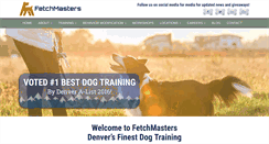 Desktop Screenshot of fetchmasters.com